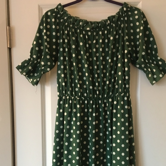 Maxi summer off shoulder dress - Picture 3 of 3
